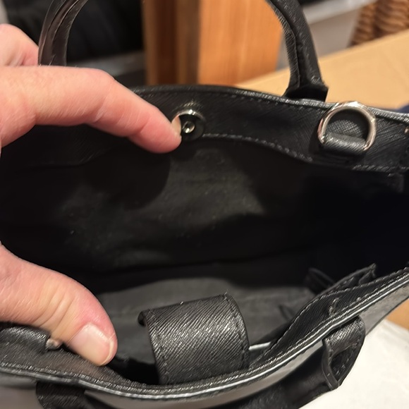 Rebecca Minkoff crossbody black leather classic - Picture 5 of 5